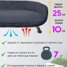 Лежанка "ЛеО Big" Графит