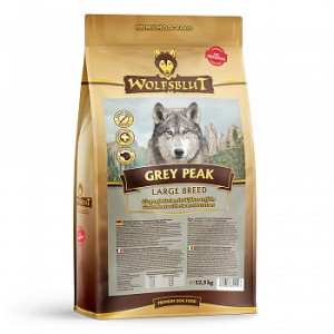 Wolfsblut - Сухой корм для крупных собак Grey Peak Large Breed (Седая вершина с мясом бурской козы и бататом) 