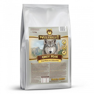Wolfsblut - Сухой корм для собак мелких пород Grey Peak Small Breed (Седая вершина с мясом бурской козы и бататом). 