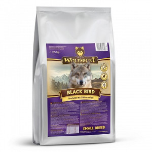 Wolfsblut - Сухой корм для собак мелких пород Black Bird Small Breed (Черная птица из мяса индейки, батата, тыквы и пастернака). 